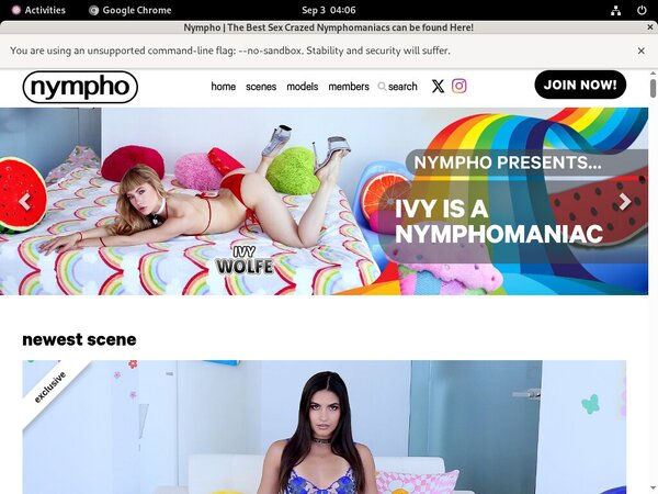 Nympho Free Trial Acc